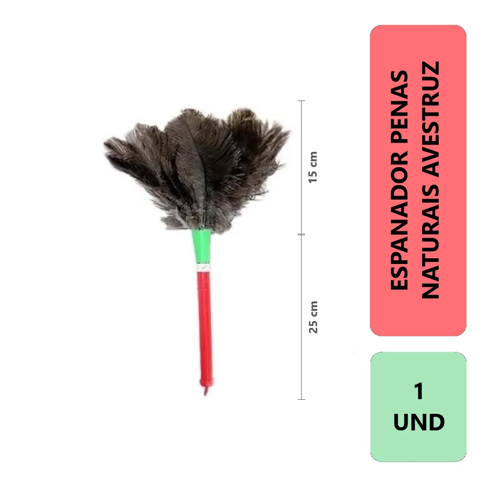

Natural Ostrich Feathers Dust Powder Dop 30cm