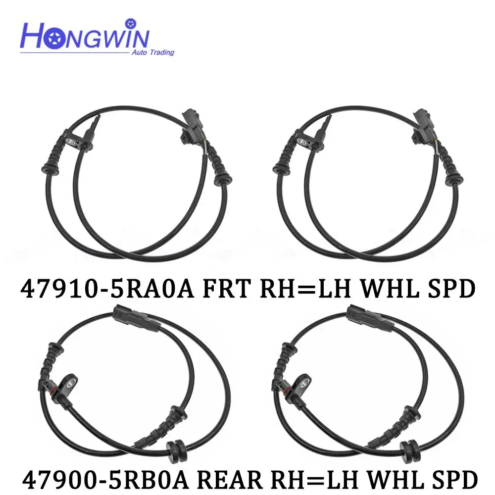 

New Front Rear ABS Wheel Speed Sensor 47900-5RB0A 47910-5RA0A For Nissan Kicks P15B P15X P15Z 1.6L 1598CC Micra K14FR 2018-2021