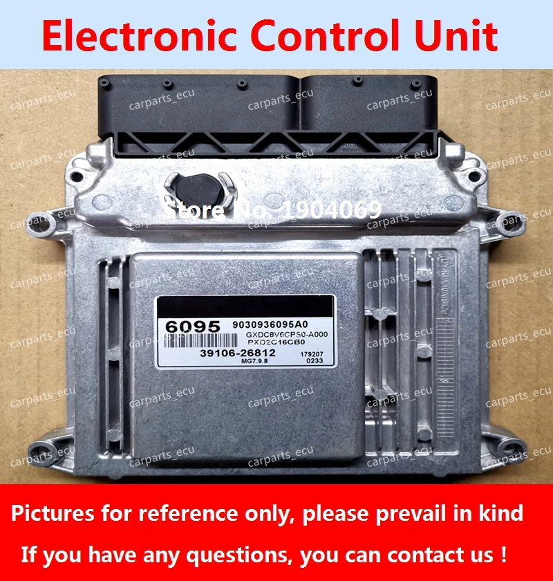 

Электронный блок управления для Hyundai KIA Elantra, mg7.9.800. автоматическая трансмиссия ECU/39132-26AN5 A37/39106-26812 6095-39104