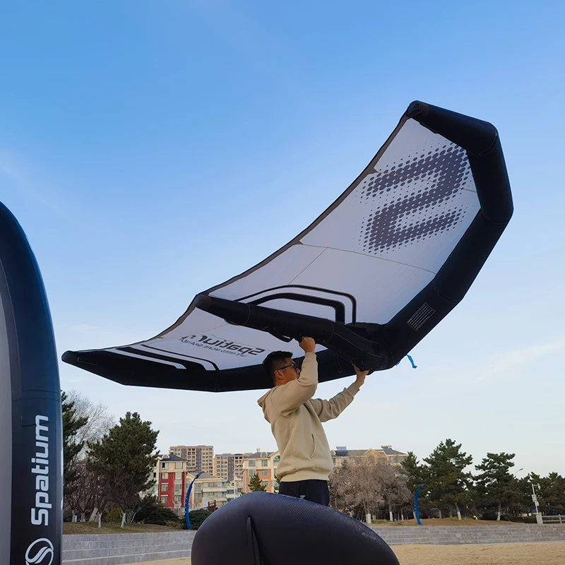 

Spatium Inflatable Foil Surf Wings Hand E-Surf Wings Water Surf Foil Kite Foil Parachute Water Snow Flying Foil Wings