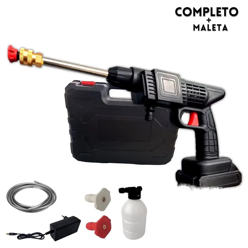 

Portable Rechargeable High Pressure Washer Water Gun