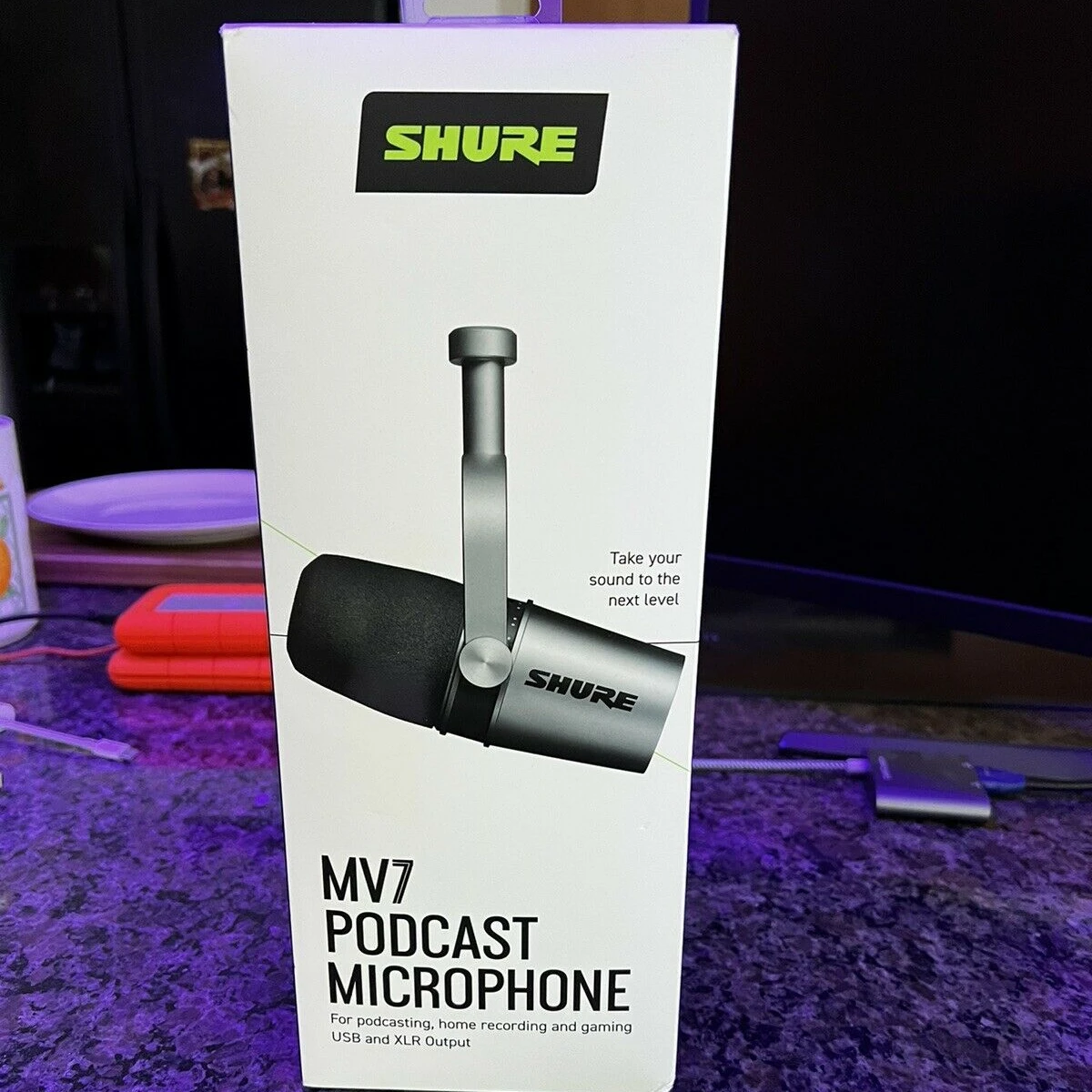 

100% Best Quality Buy 2 Get 1 Free Shure MV7 USB Podcast Microphone for Podcasting, Recording, Live Streaming & Gaming