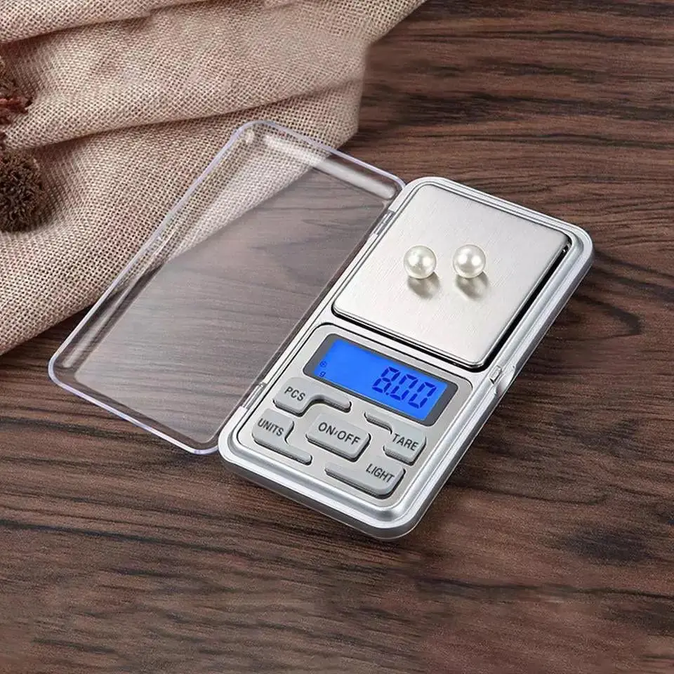 

Mini Pocket Digital Scale And High Precision 0,1g Up To 500g