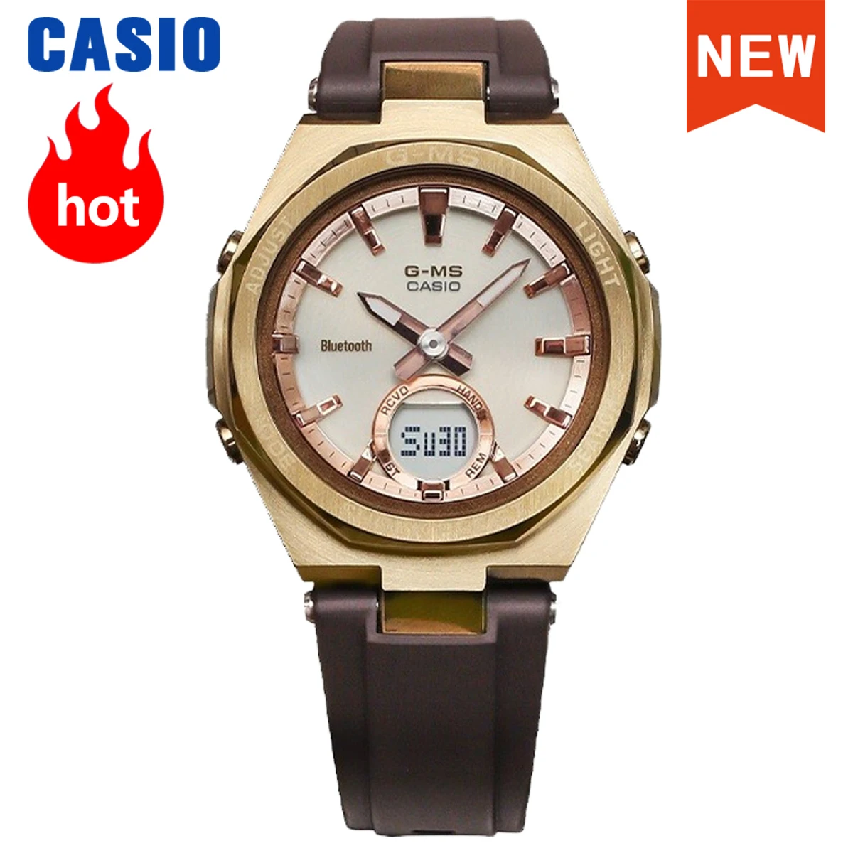 Casio watch men bluebooth top luxury set military Chronograph LED digital watch sport quartz men watch часы мужские MSG-B100MV-5
