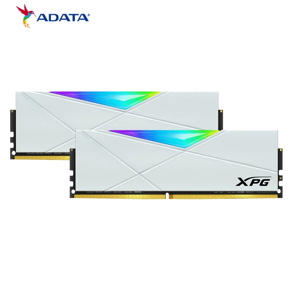 АДАТА XPG SPECTRIX D50 DDR4 RGB МОДУЛЬ 8ГБ 16ГБ (2x8ГБ) 32ГБ (2x16ГБ) PC4 LED 3600МГц ПК Память для настольных компьютеров серый включен.