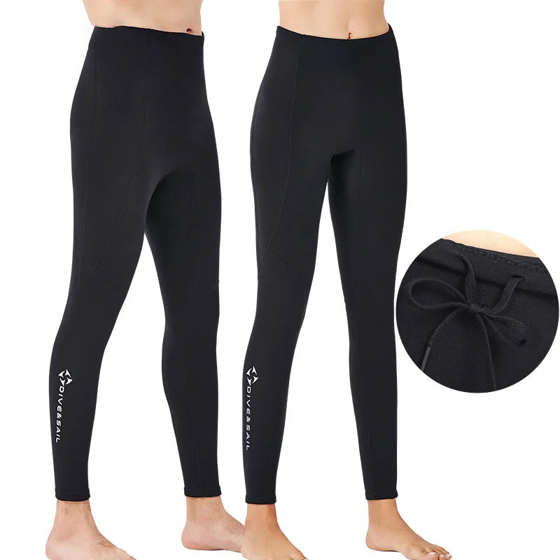 

Men Women Diving Pants 2mm Neoprene Scuba Snorkeling Surfing Winter Warm Wetsuit Trousers Dive Long Pants