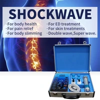 new touch screen shockwave therapy machine with 7 heads ed treatment pain relief lattice ballistic shock wave physiotherapy tool