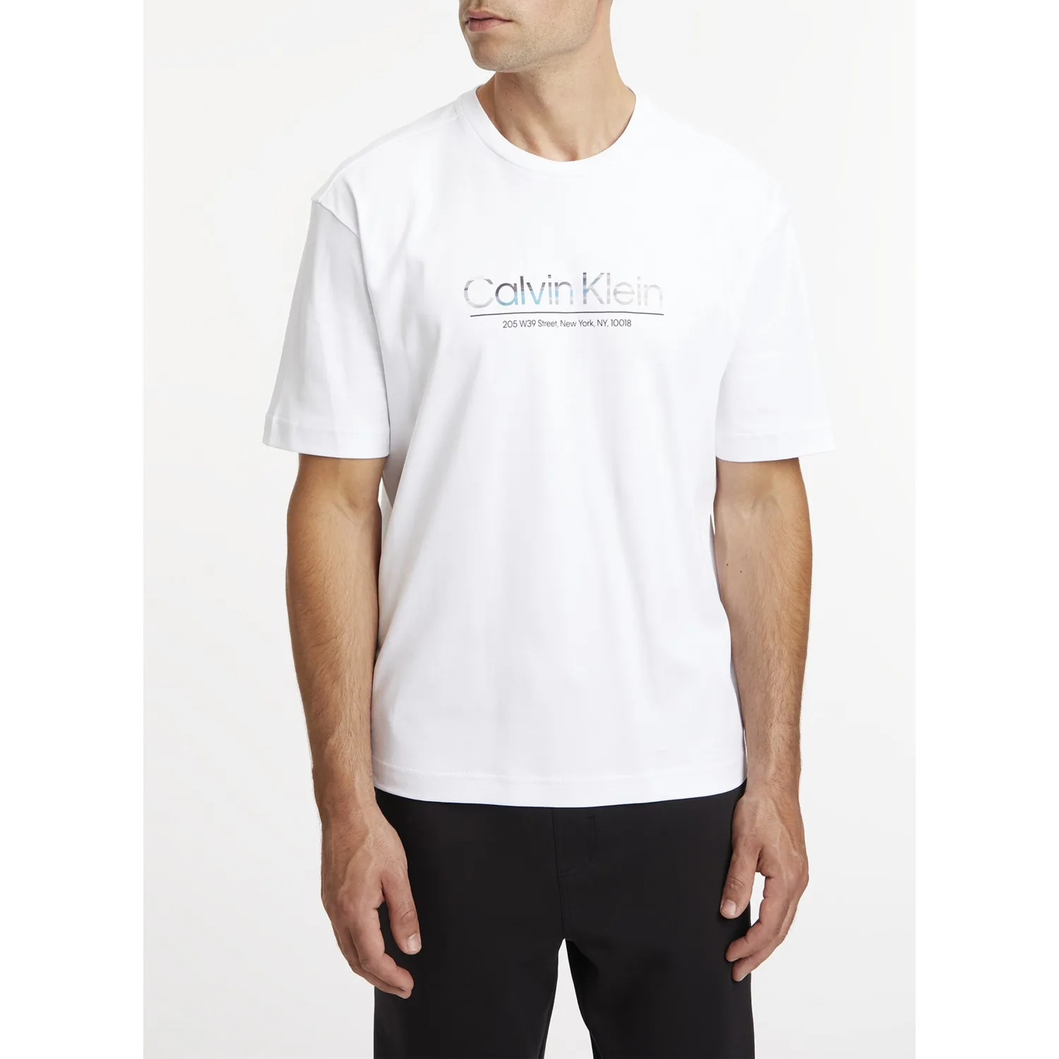 Calvin Klein Белая мужская футболка