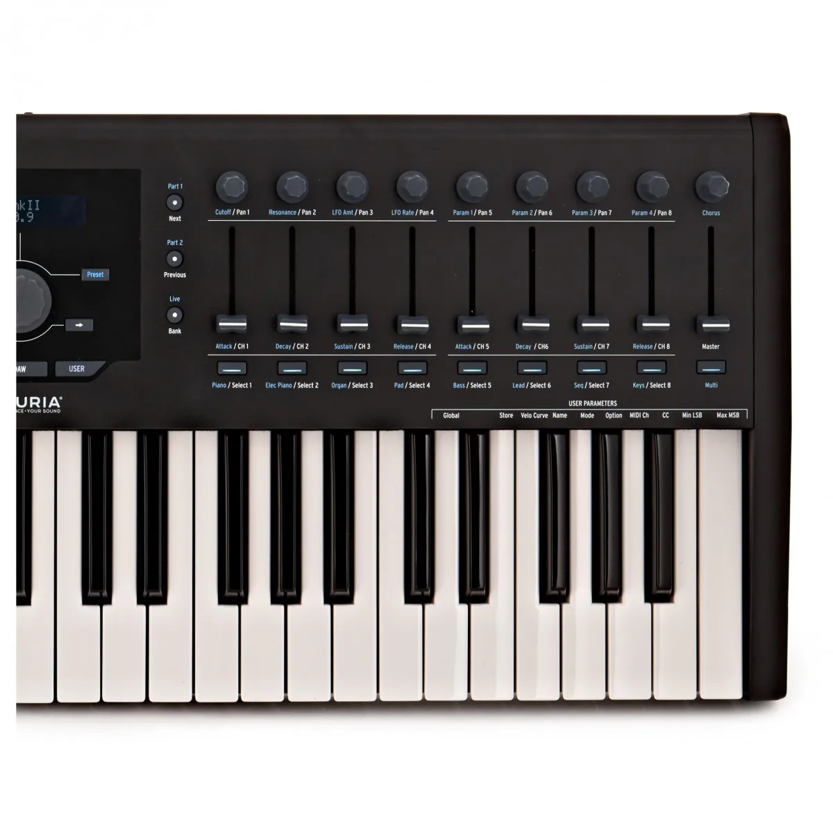 

Купите 5 и получите 2 бесплатно Arturia Keylab 49 MKII, черный