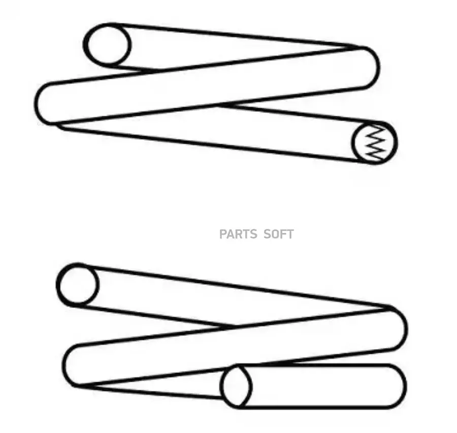 CS GERMANY 14870533 Пружина задняя