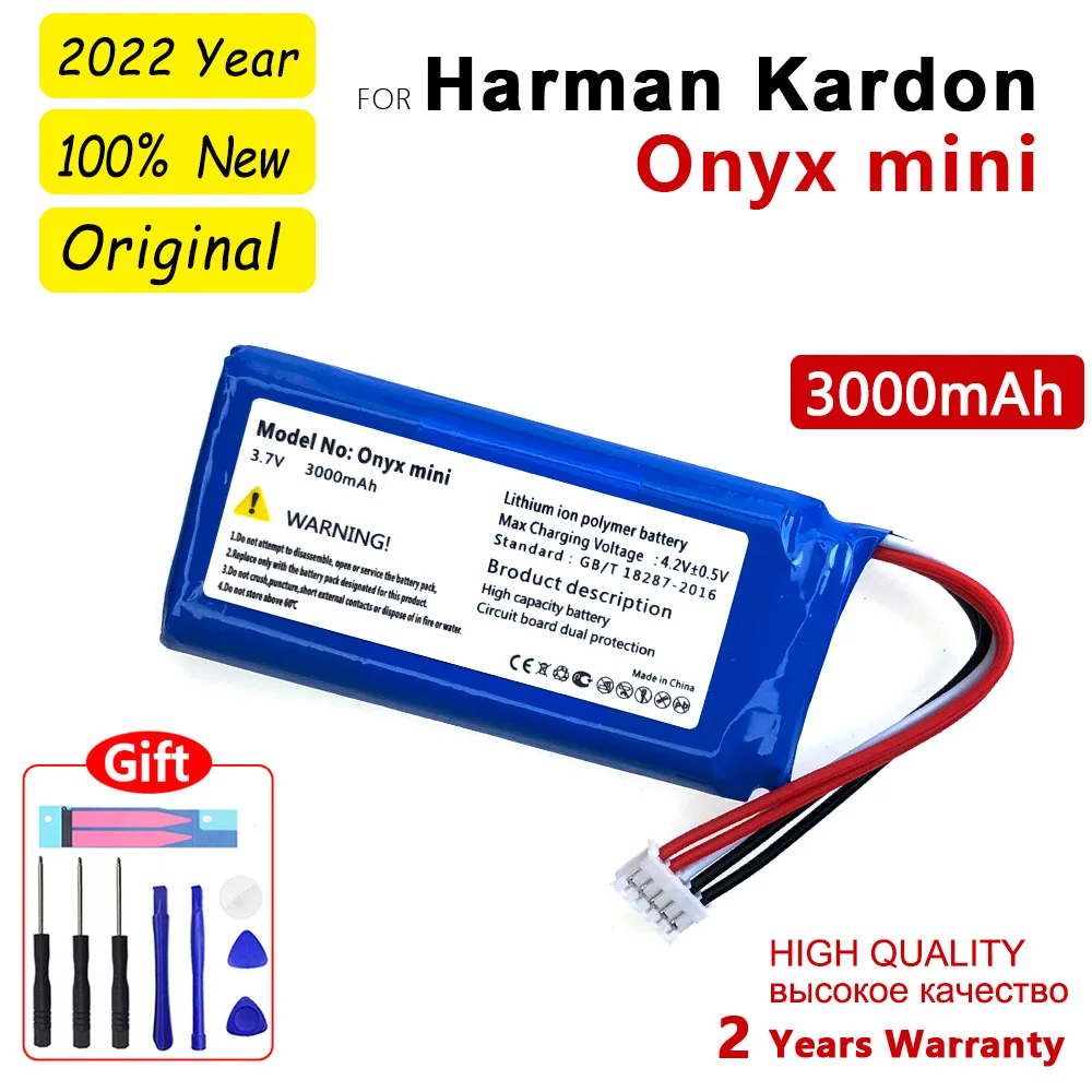 Оригинальный аккумулятор для мини-динамика CP-HK07 P954374 3000 мАч Onyx Сменный Harman Kardon mini