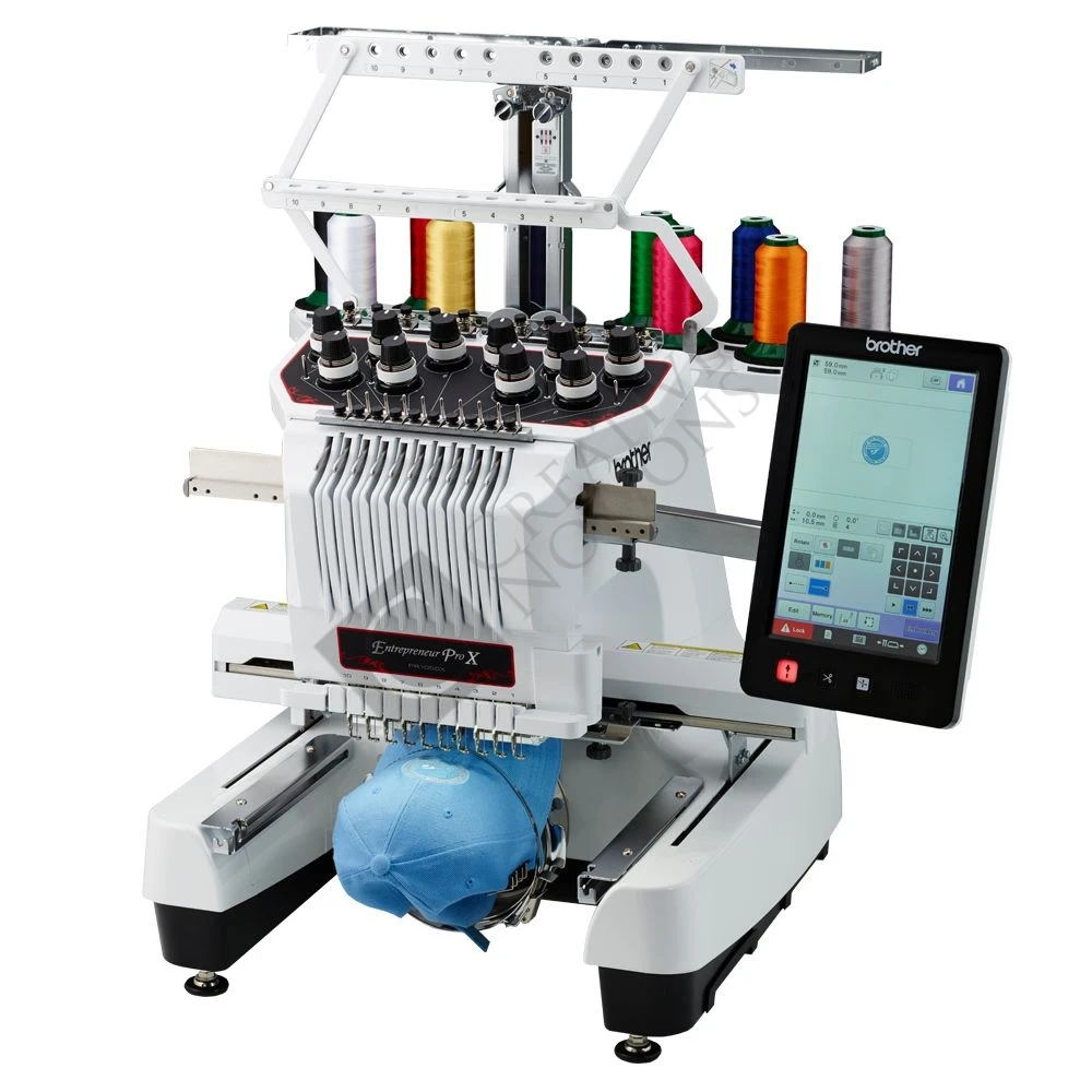 

SUPER ON для-BROTHER PR1050X Коммерческая вышивальная машина PR1050X 10 игл домашняя вышивальная машина