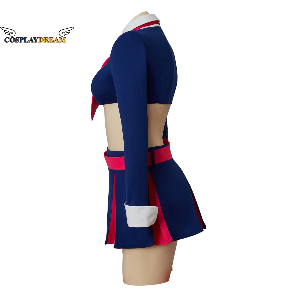 Женский костюм для косплея Остин Powers розовое платье с подтяжками и перьями