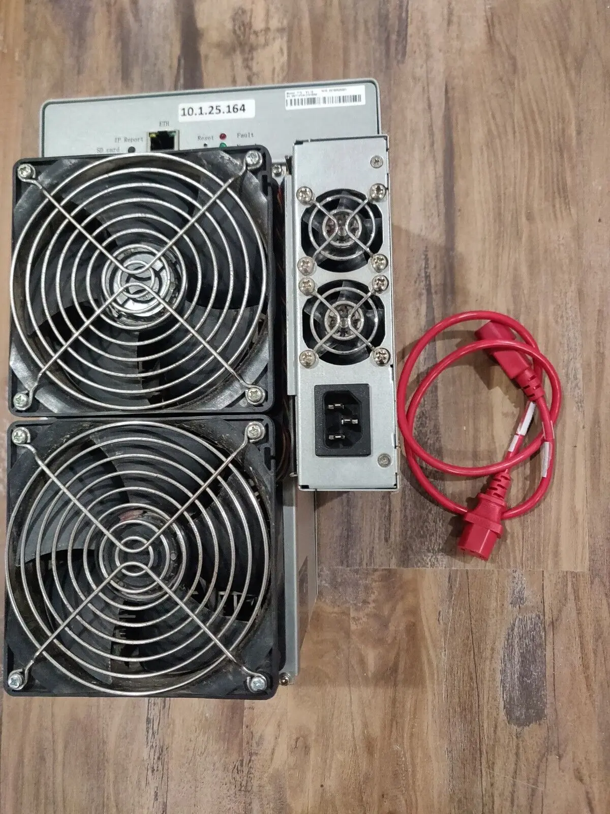 

Antminer T15 23TH Bitmain with 1541 watts PSU Bitcoin BTC Miner Mining machine