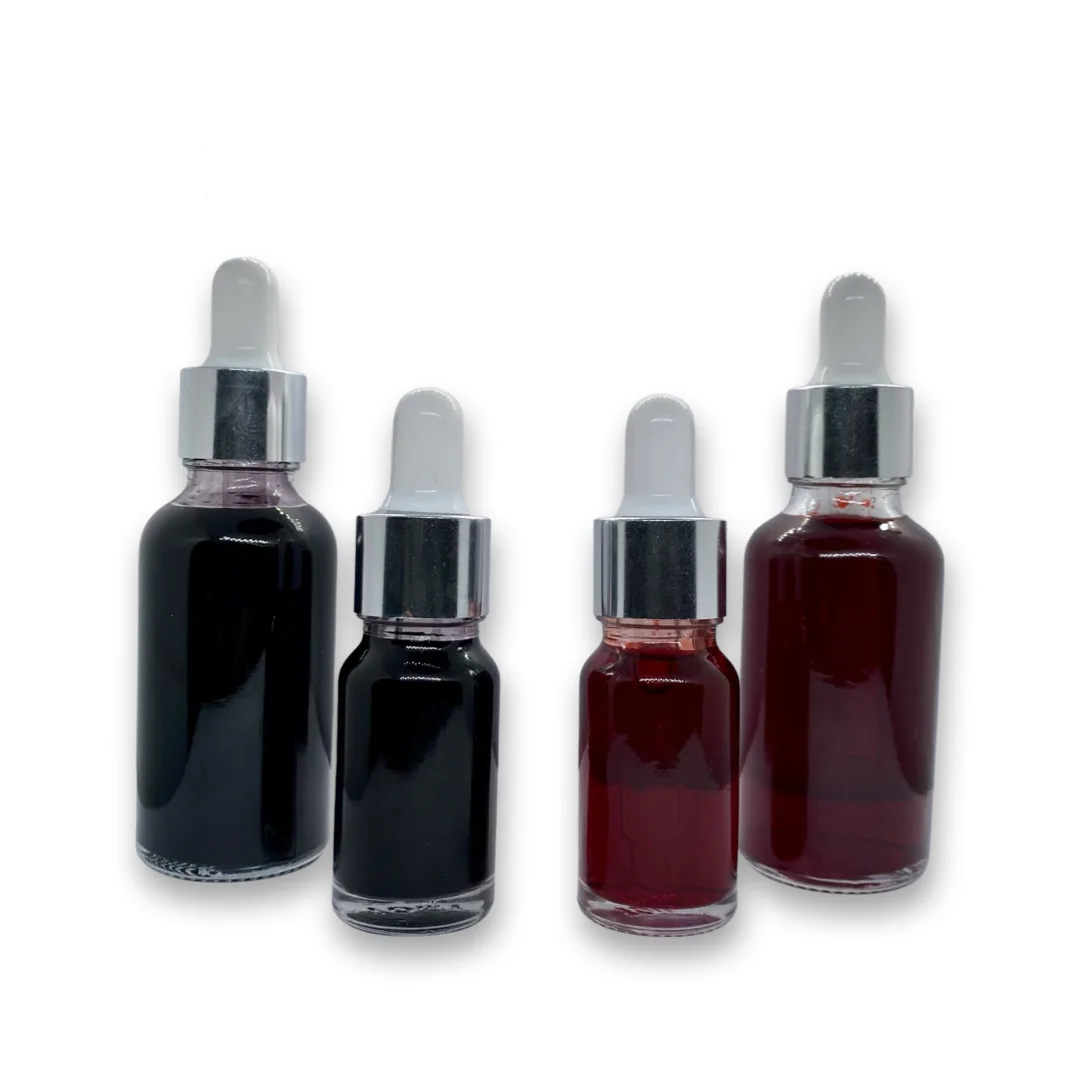 IQRAH Red & Black Saffron - Rosewater Blend Ink and Pen, 100% Natural Ink, Chemical Free ink , Kawaii, Ballpoint, School Supplies, Refillable And Reusable, Also Can Be Used In Hand-writings