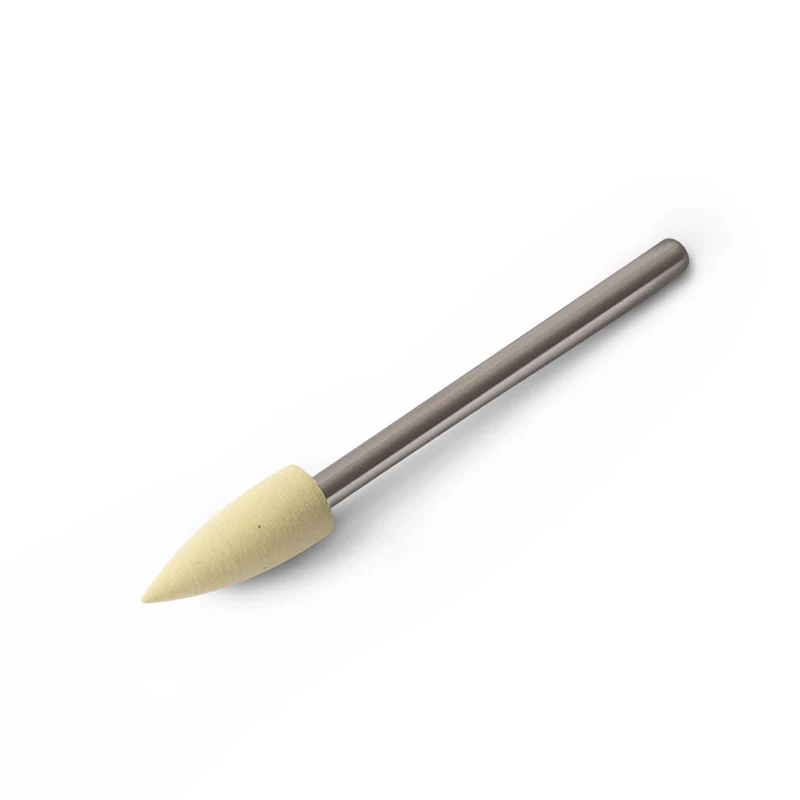 Фреза-полировщик силиконовая конус заостренный (мягкая твердость) TNL