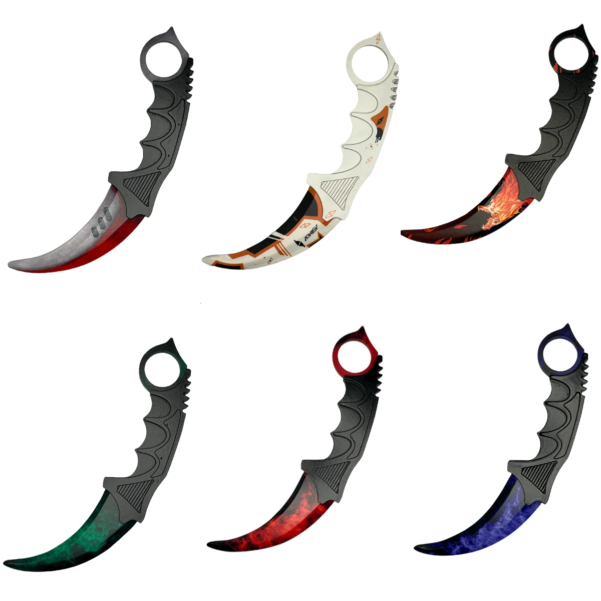 Деревянный нож Керамбит Counter Strike: GO. КС ГО. |