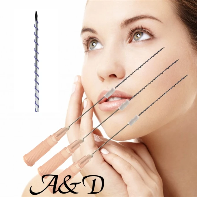 

Mono Screw 20pcs Sharp Needle Smooth Yarns Wires Hilos Tensore Fill Face Lift Fios Pdo PllaThread CE 2022 Hot Sale Supplier