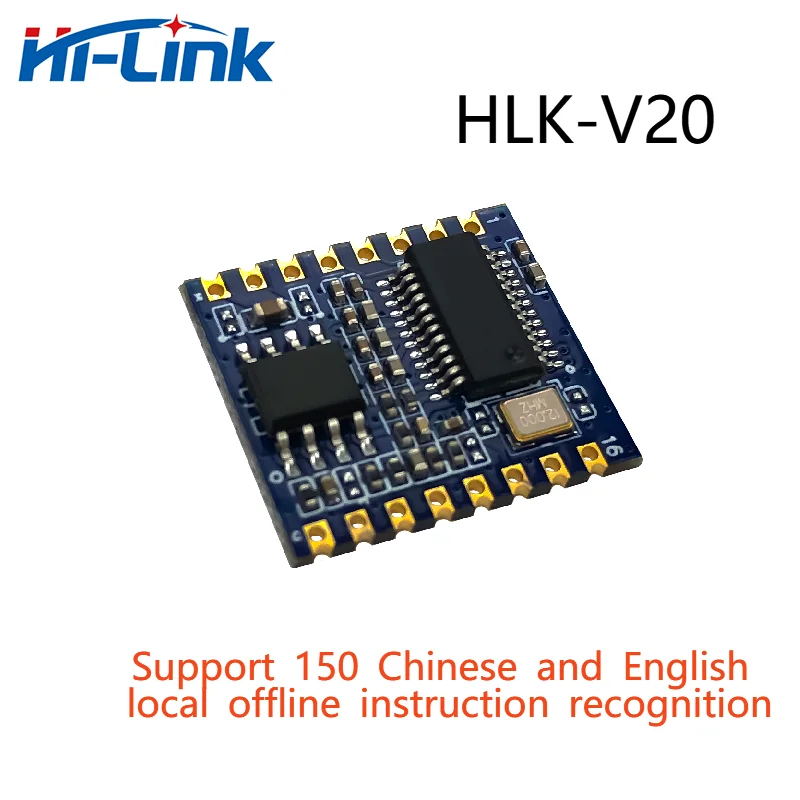 Фото Бесплатная доставка, Hi-Link HLK-V20 Kit, Поддержка 150 китайского и английского языка, локальное распознавание инструкции №4