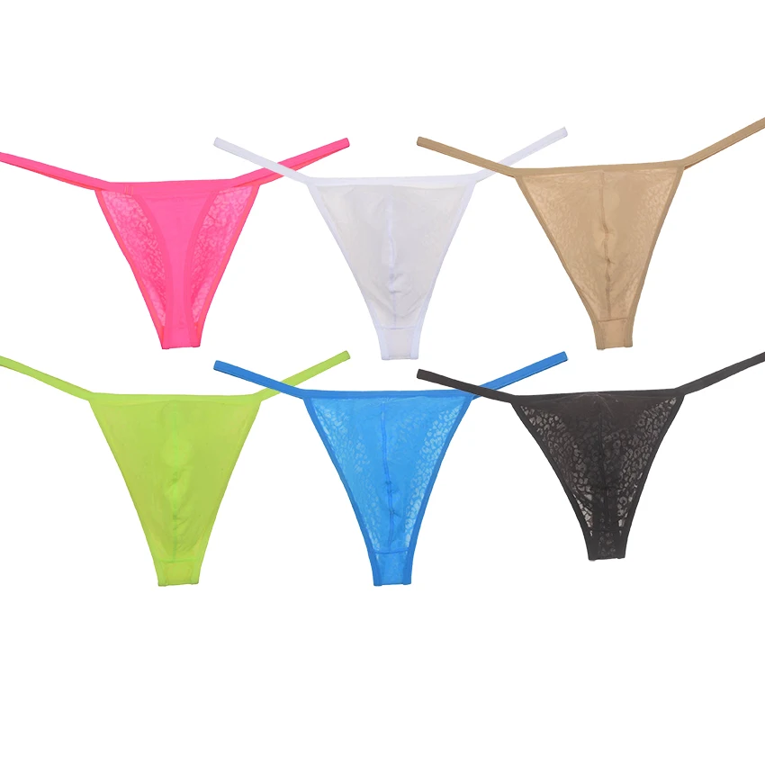 

Comfort Men Sexy G-String Micro Bikini With Fashion T-Back Jockstrap Lingerie Tanga Striking Design Beach Ready Thong Stand Out