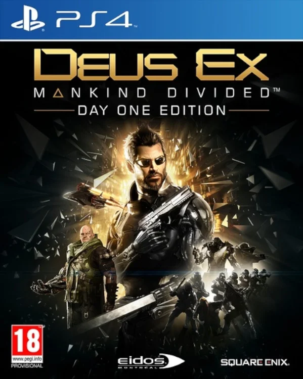Игра Deus Ex: Mankind Divided (PS4) (rus) б/у