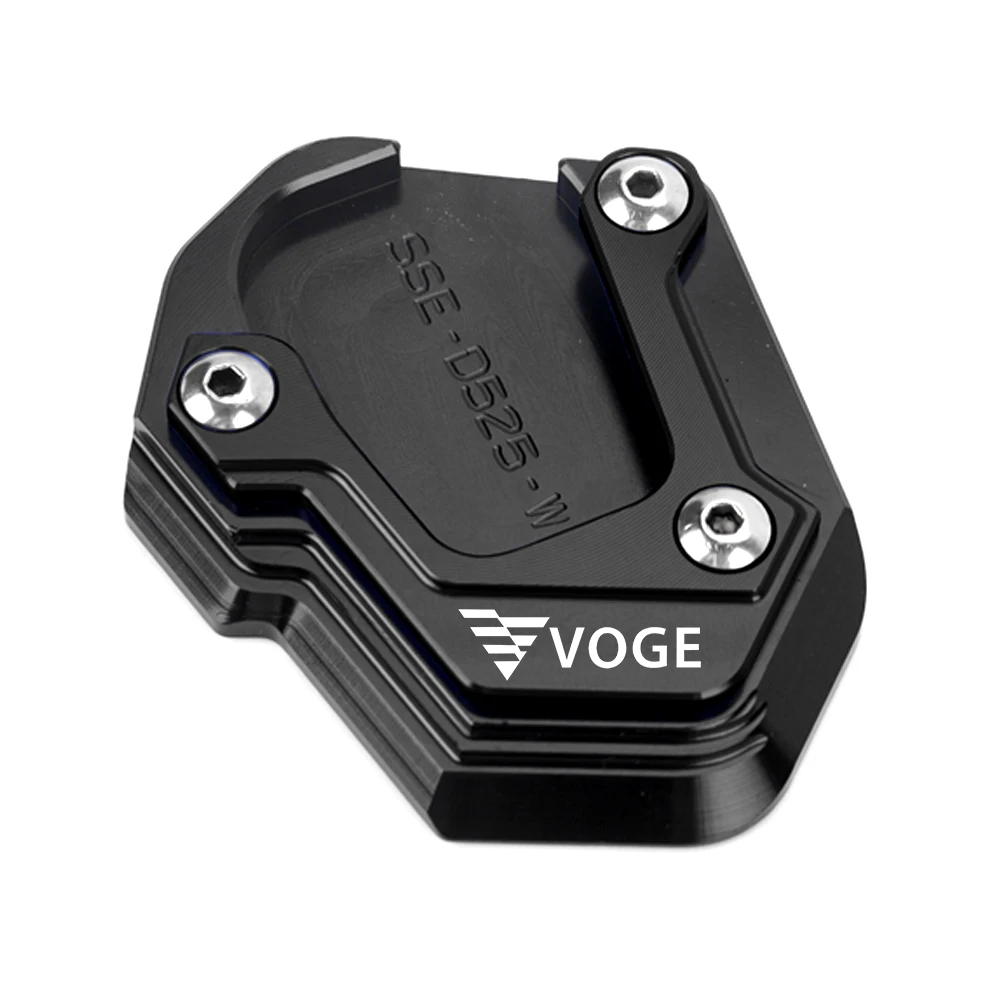 

Для VOGE 525 625 900 DSX DS525X DS625X DS900X 2023 2024 2025 Боковая подставка для мотоцикла, увеличенная пластина, подставка для ног, аксессуары