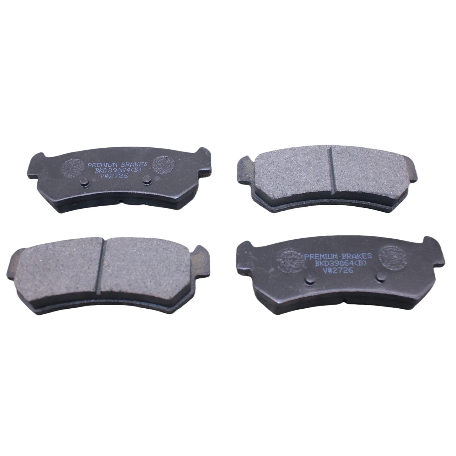 Фото Тормозные колодки для CHEVROLET AVEO 02-06, 2012 1.4L, LACETTI/OPTRA (J200) 03-10, D1036, PAGID T1458, WVA 24071, 9654962 №2