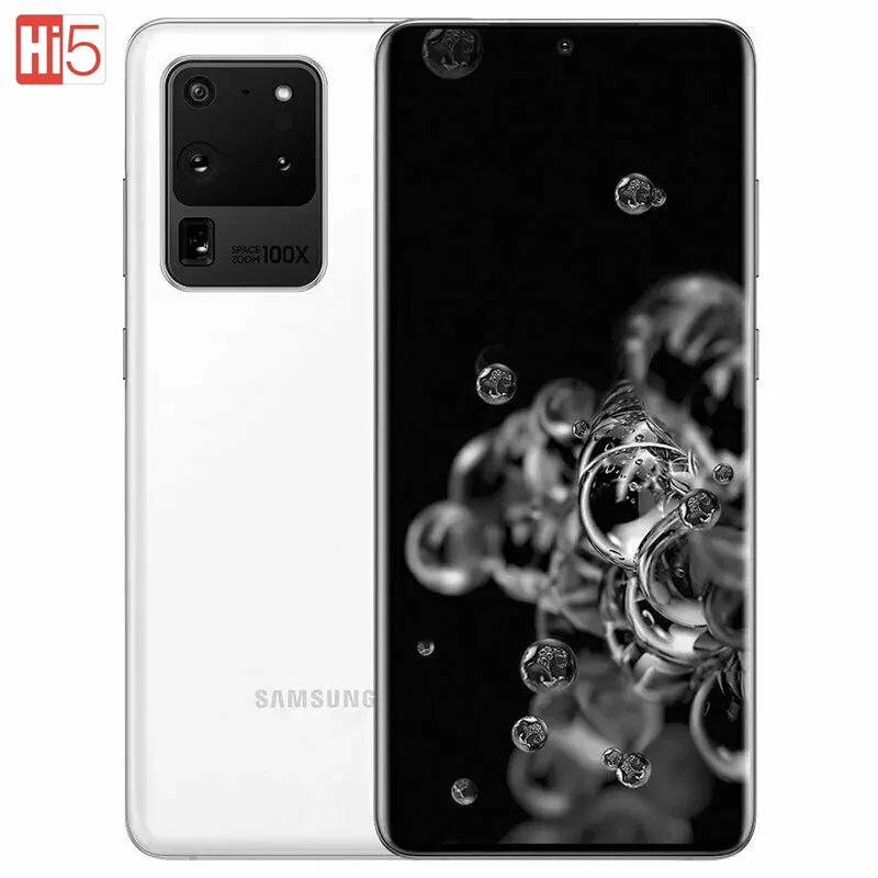 

Samsung Galaxy S20 Ultra S20U G988U1 G988B 12GB RAM 256GB ROM 6.9" 5G Octa Core Snapdragon Original Unlocked s20u 5G Phone