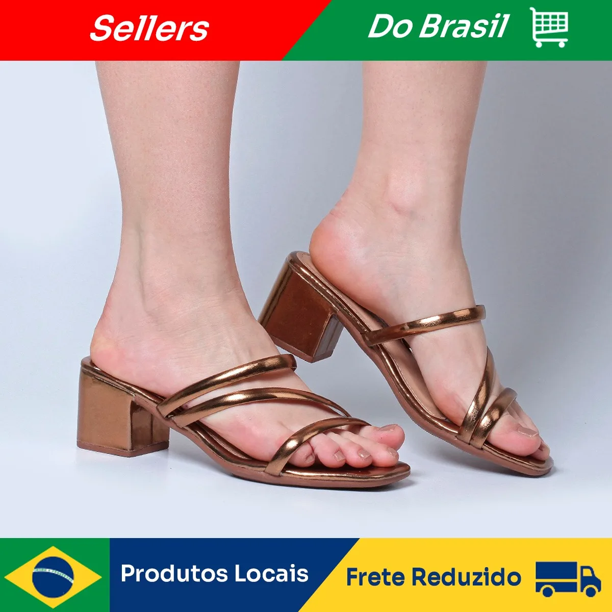 

Female Clogs Sandal Lock Saltinho