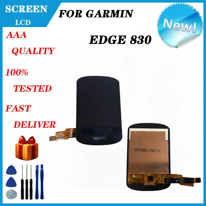 ЖК-дисплей для Garmin EDGE 830 с сенсорным дигитайзером GPS-измерителем сменный экран