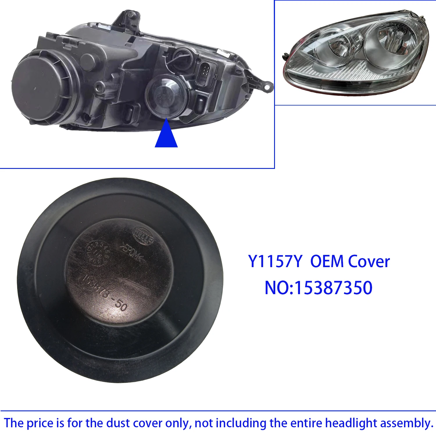 

1 шт. для Vw Golf 5 6 7 GTI Plus R32 MK7 MK5 MK4 MK6 14735350 15387350 5GG 941607 A 89004031 15014500 15014600 Крышка лампы пылезащитной крышки