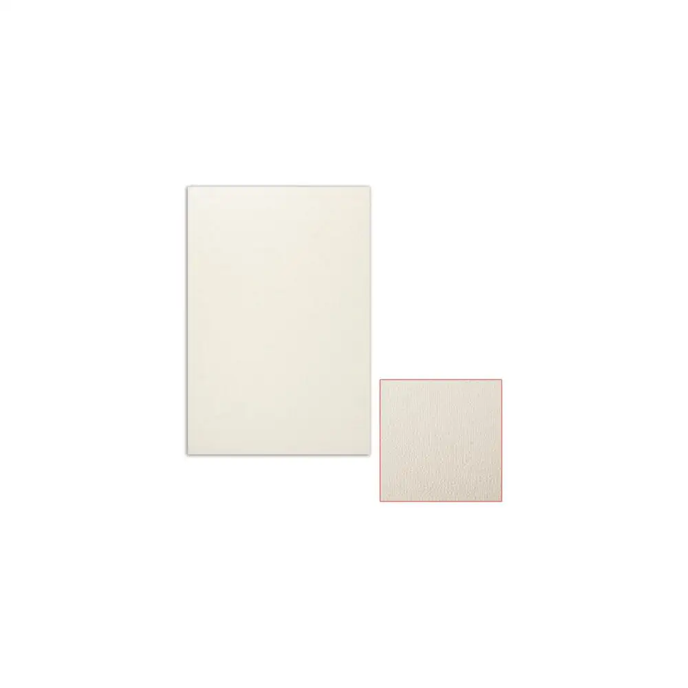 White cardboard primed for oil painting 35x50 cm 0 9mm oil-based. ground single-wall | Drawing Paper