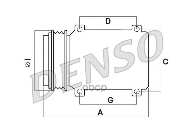 Рисунок 2 - Компрессор Кондиционера Denso арт