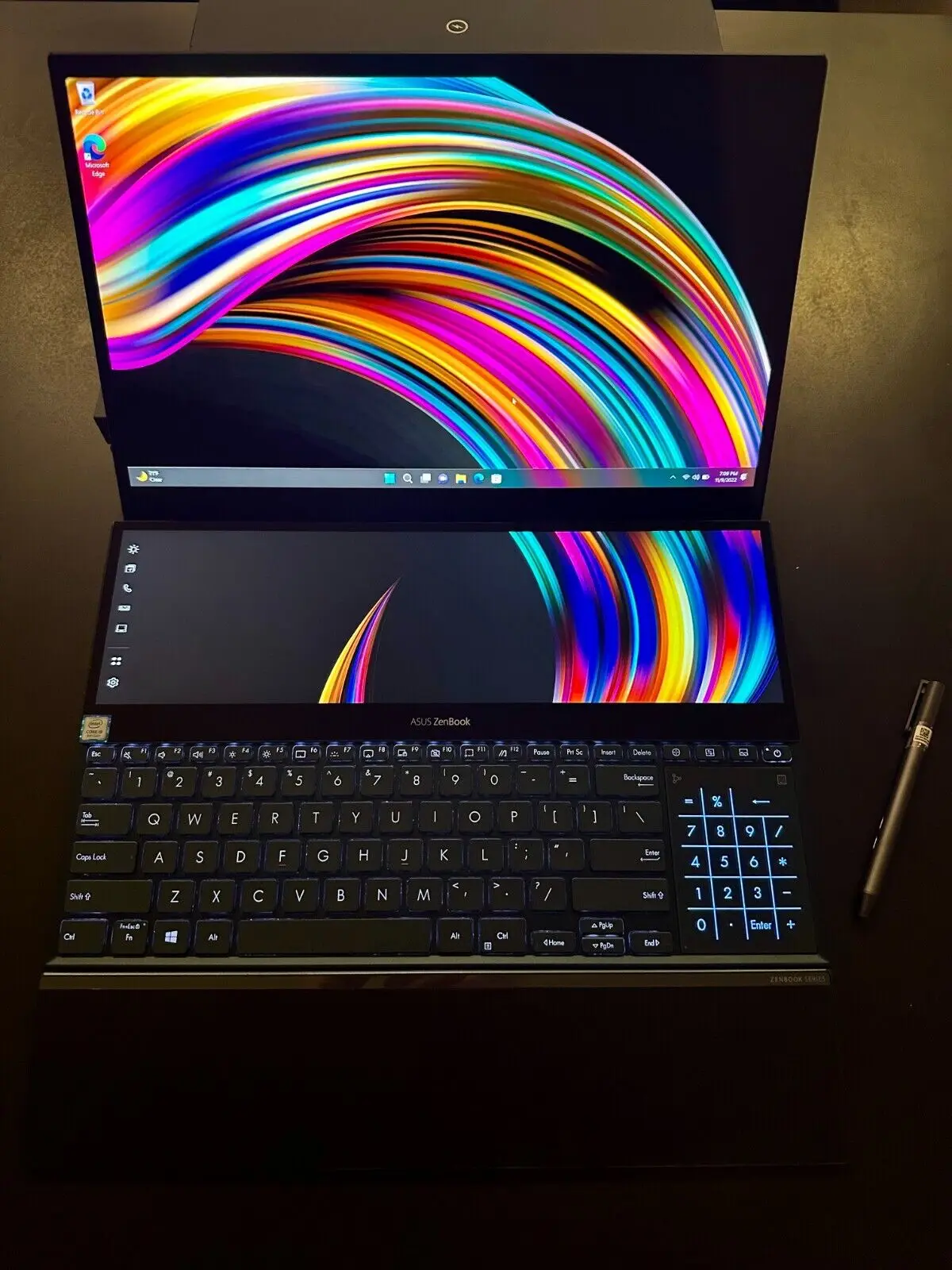 

Zenbook UX Pro Duo ux581gv 15,6 "Intel Core i9 2,4 ГГц 32 ГБ 1t nvme сенсорный экран-