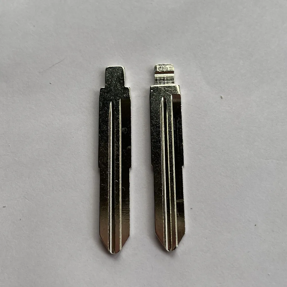 10 шт./партия запасные металлические заготовки для дистанционного ключа