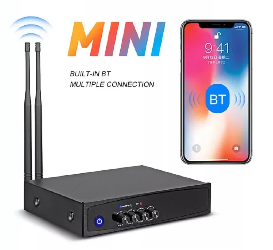 Радиосистема для телевизора KMIX-TV два беспроводных микрофона HDMI Блютуз - купить по