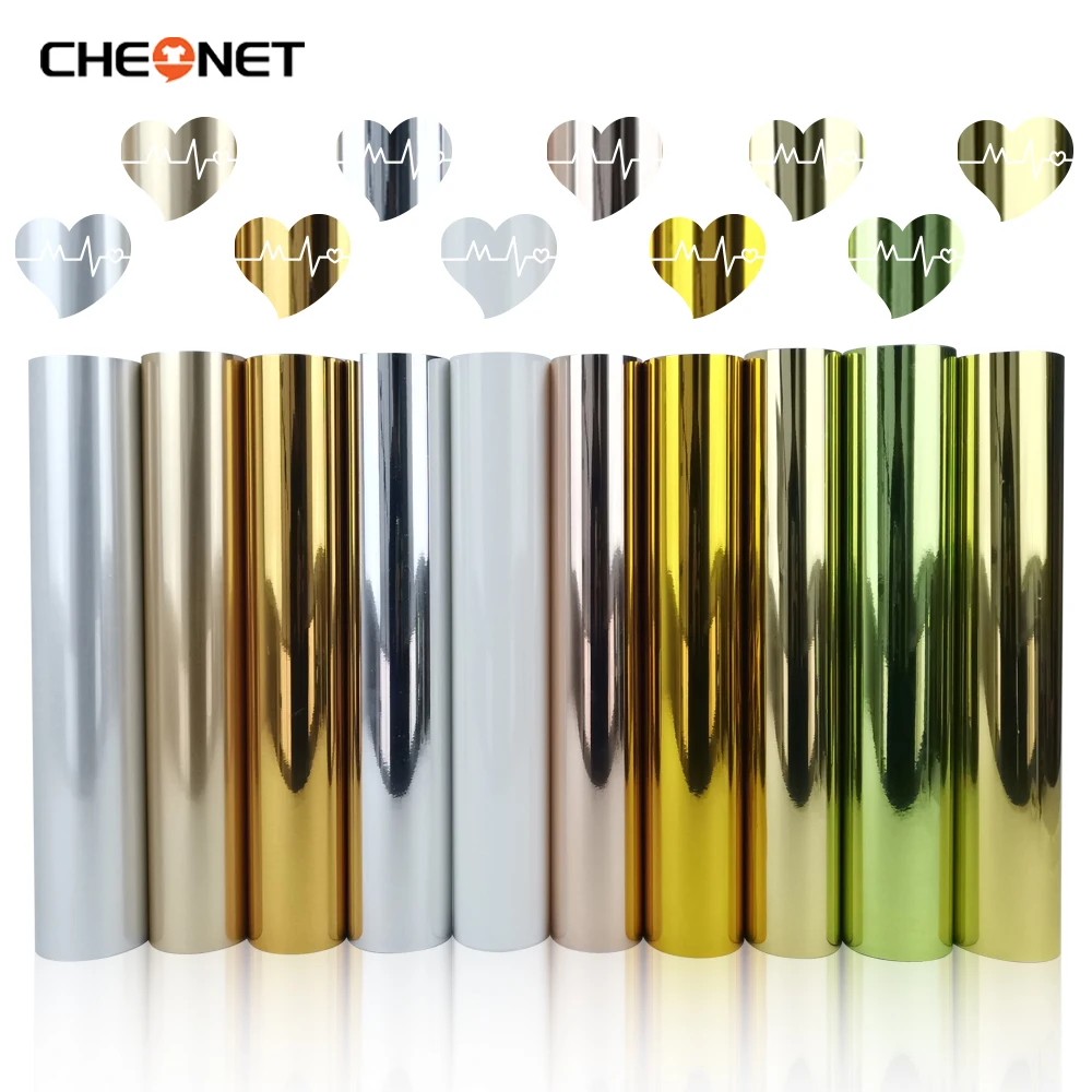 Бесплатная доставка, оптовая продажа, 1 лист, 20 см x 25 см, металлический виниловый рулон для теплопередачи, камуфляжная футболка для нанесения термоклея на пленку HTV