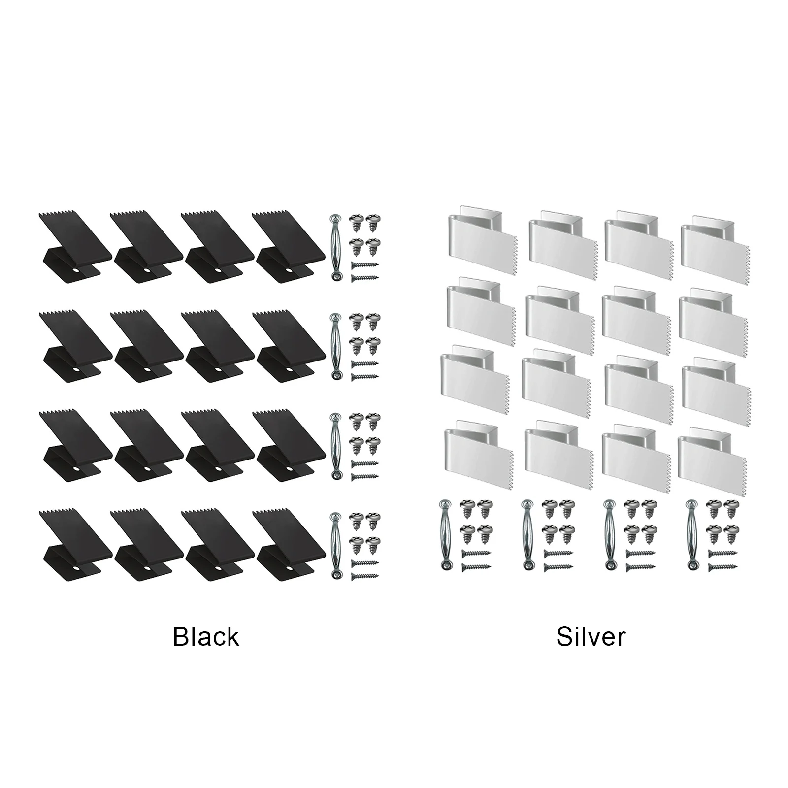 Прочные стальные зажимы для оконных панелей Hurricane