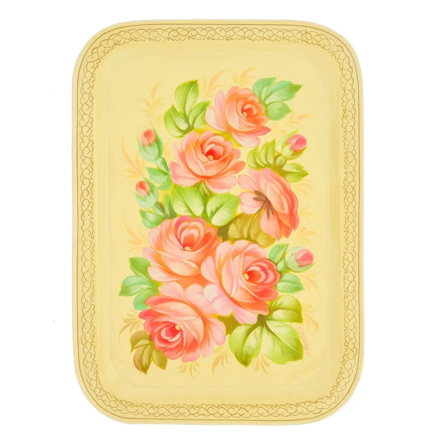 Поднос расписной 