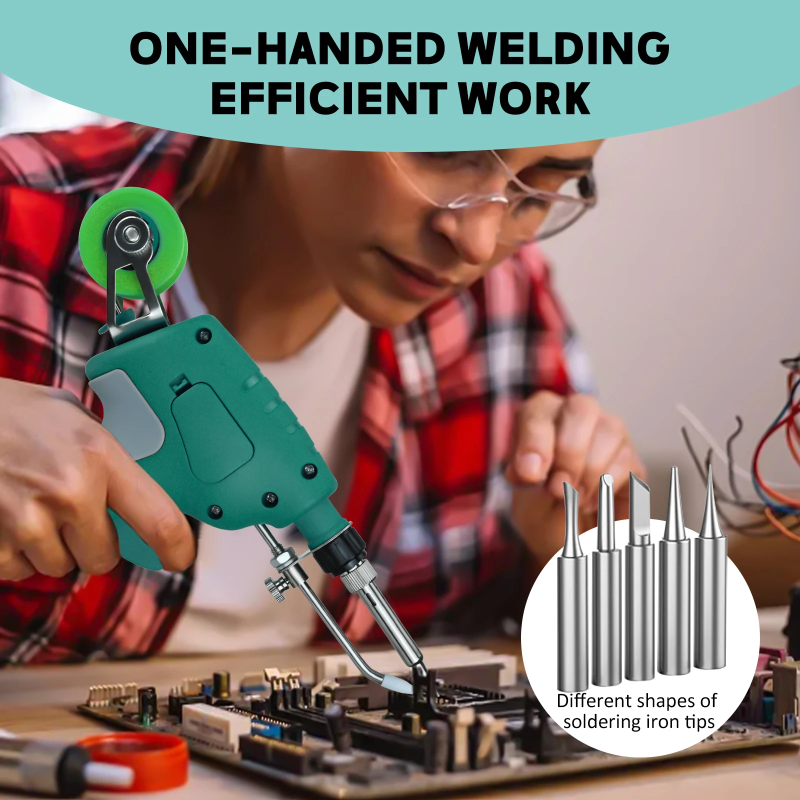 Беспроводной паяльник для Bosch 75 Вт 18 в литий-ионная батарея 200-460 ℃