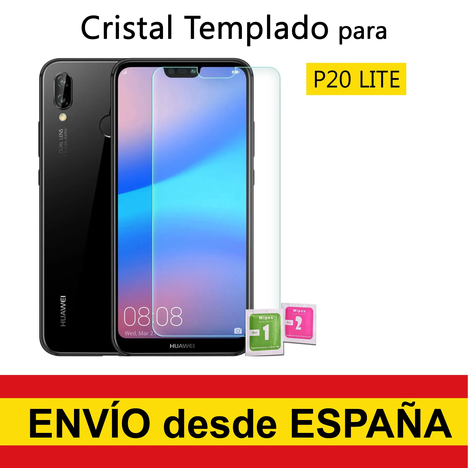 Tempered Glass Screen Protector For HUAWEI P20 LITE Premium Quality 9H 0.33mm
