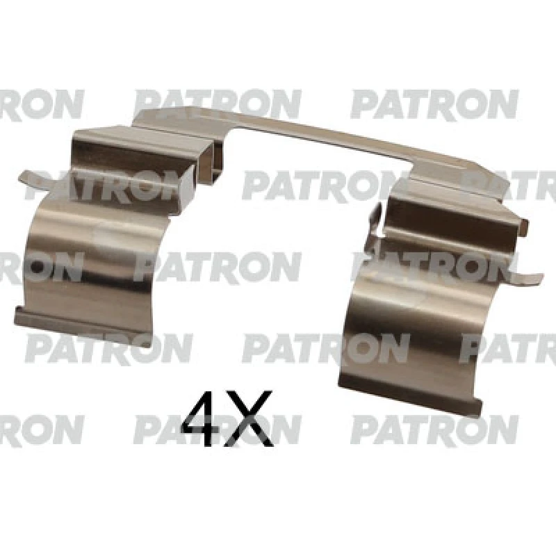 Комплект монтажный тормозных колодок дисковых SUBARU: IMPREZA SALOON 00- ESTATE 06- PATRON PSRK1286