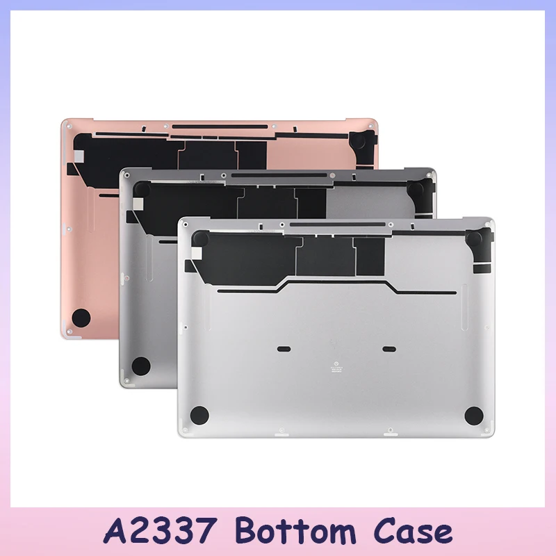 Космический серый, розовый, золотистый, серебристый нижний корпус для Macbook Air Retina M1 13,3 дюйма, нижний корпус