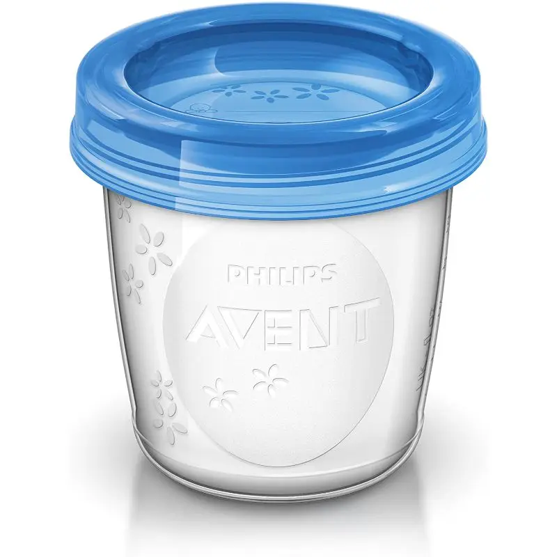 Фото Контейнеры для хранения грудного молока Philips Avent SCF618/10, контейнер для хранения грудного молока для мам и младенцев, набор для хранения молока... №4