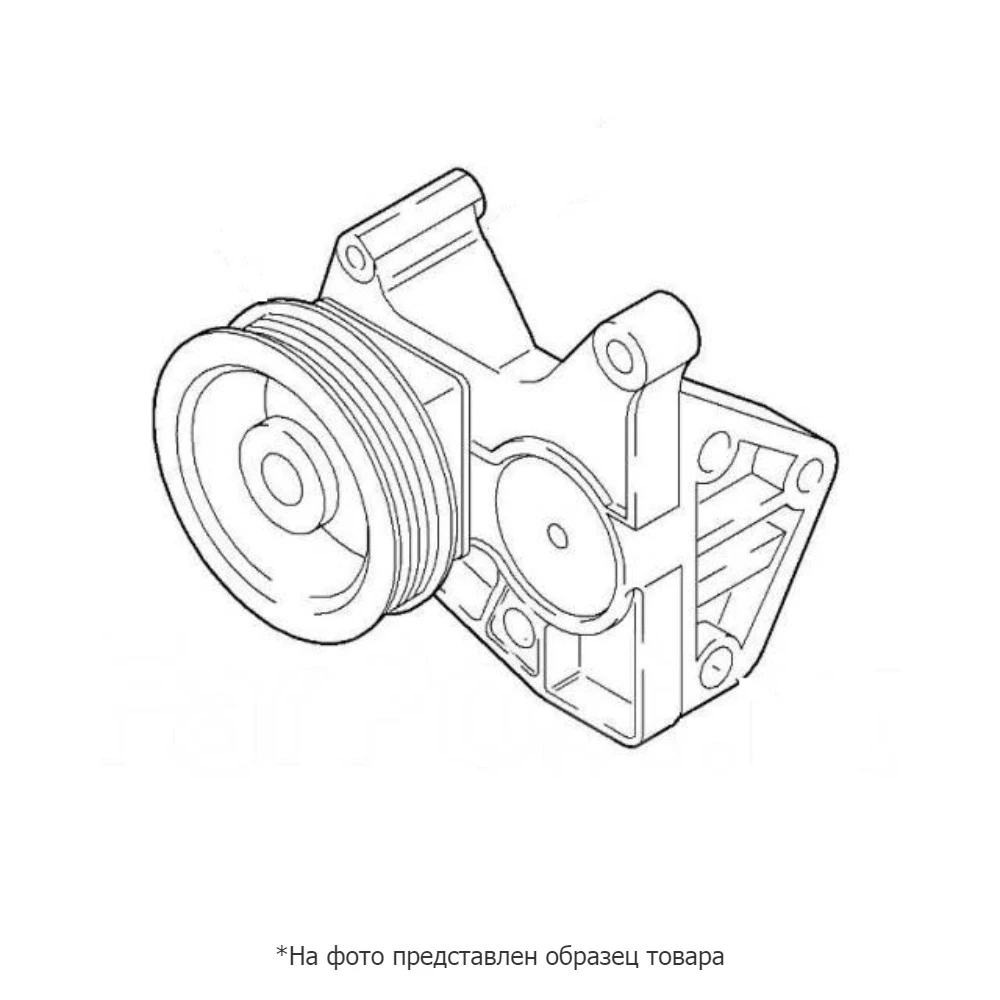 Насос гидроусилителя руля Krauf HPQ1730GQ Насосы ГУР Запчасти |