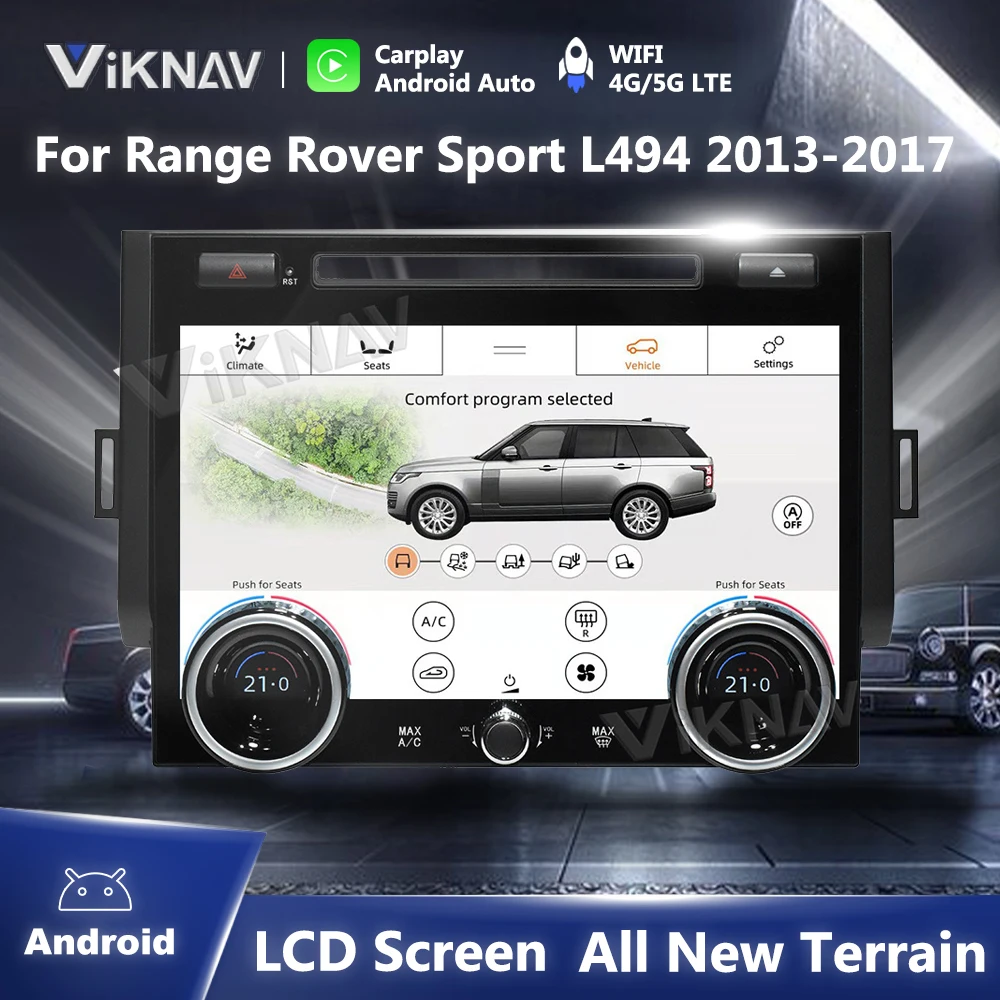 

10.4 Inch AC Panel LCD Screen For Range Rover Sport L494 2013-2017 Air Condition Board DVD CD Climate Control ALL NEW Terrain