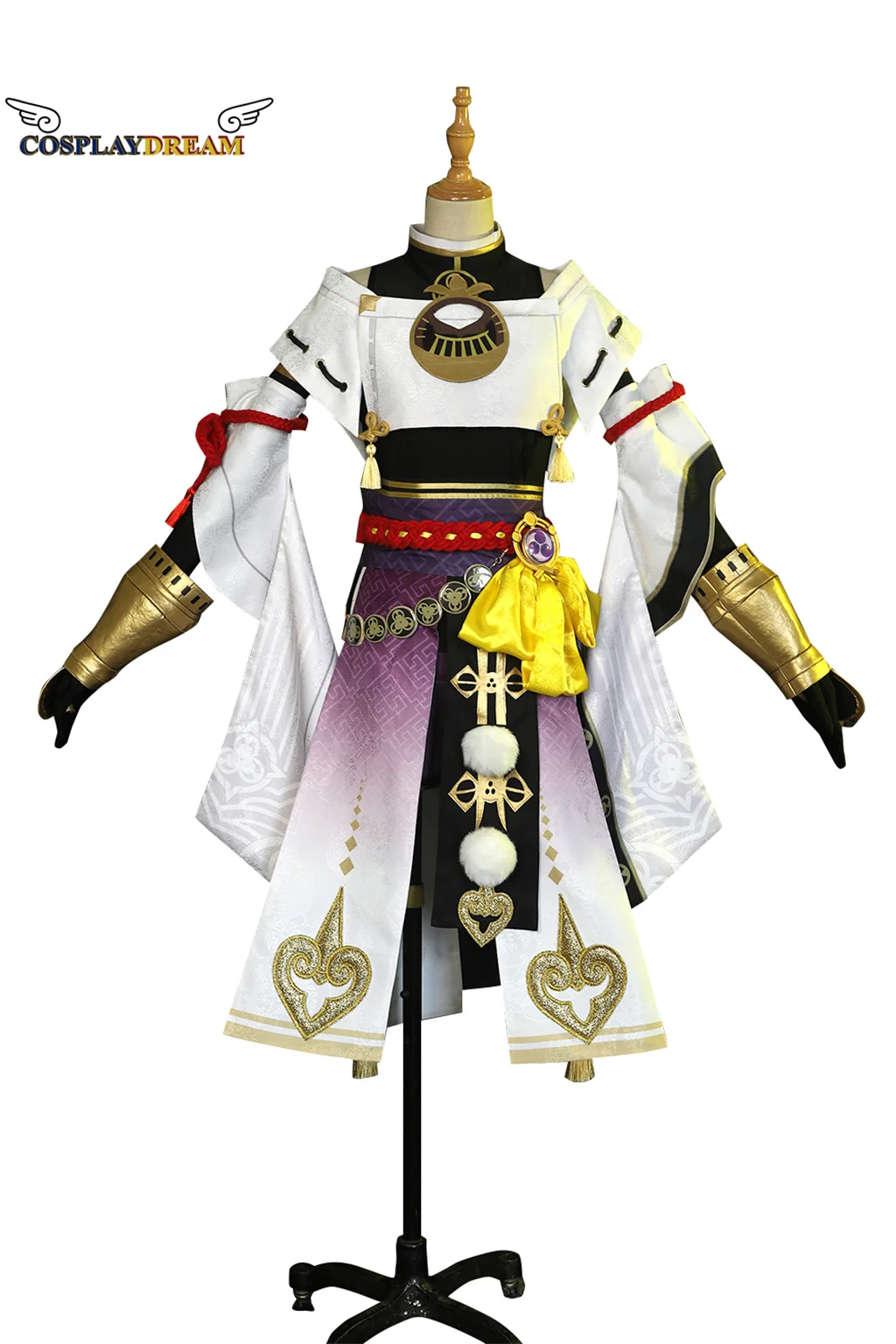 

Костюм для косплея Genshin Impact Kujo Sara, униформа аниме, карнавальные костюмы на Хэллоуин для женщин