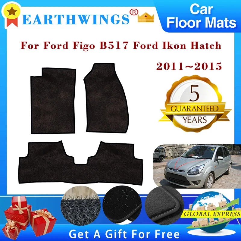 Напольные коврики для Ford Figo B517, Ford Ikon hat2011-2015, коврики, панели, подкладки для ног, коврик, накидка, подкладки для ног, стикеры, аксессуары