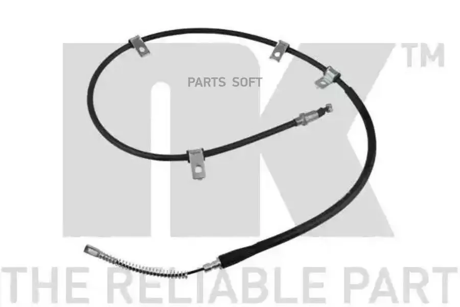 NK 905002 Трос ручного тормоза CHEVROLET LANOS 05- задний левый