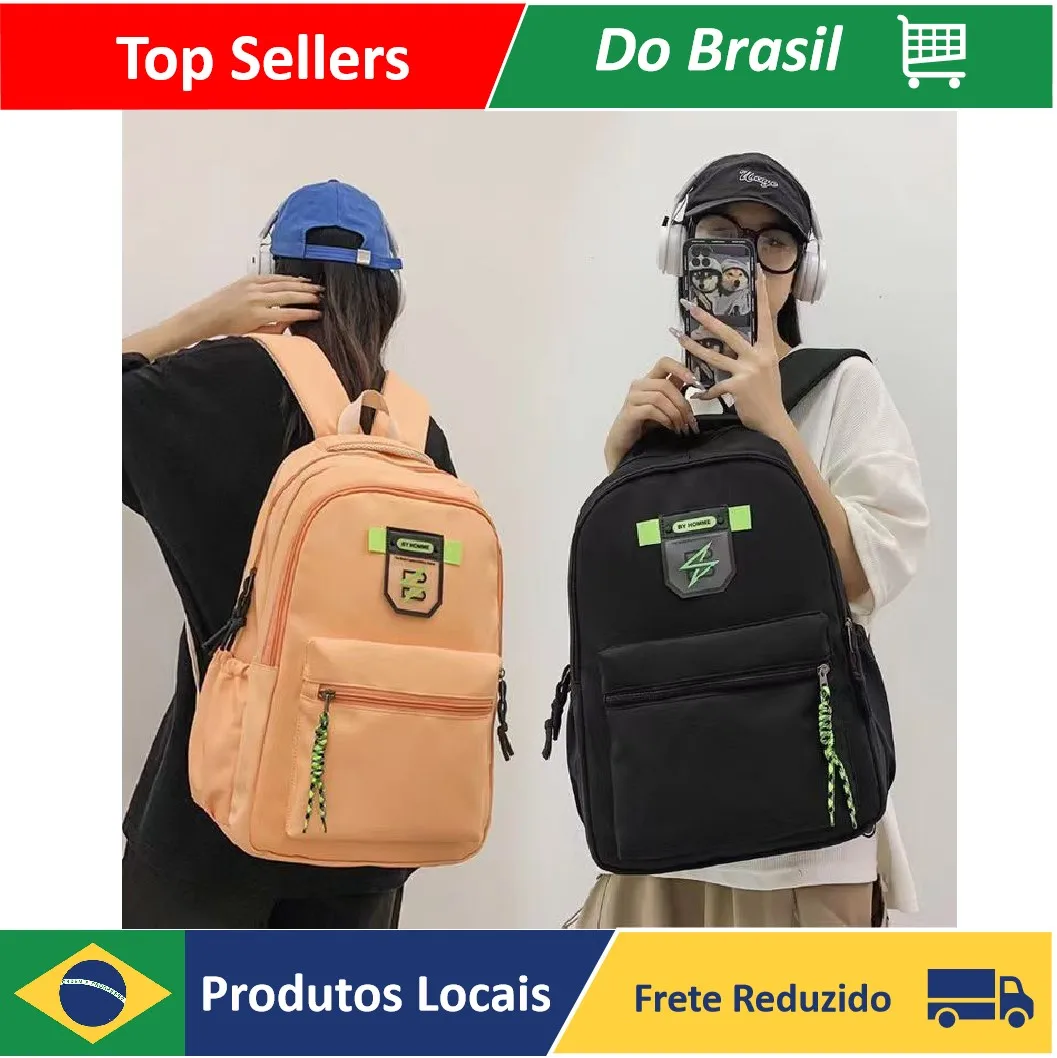

Mochila Escolar Feminina Moda Tendência Impermeável modelo S129